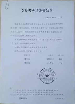 內(nèi)資注冊(cè)